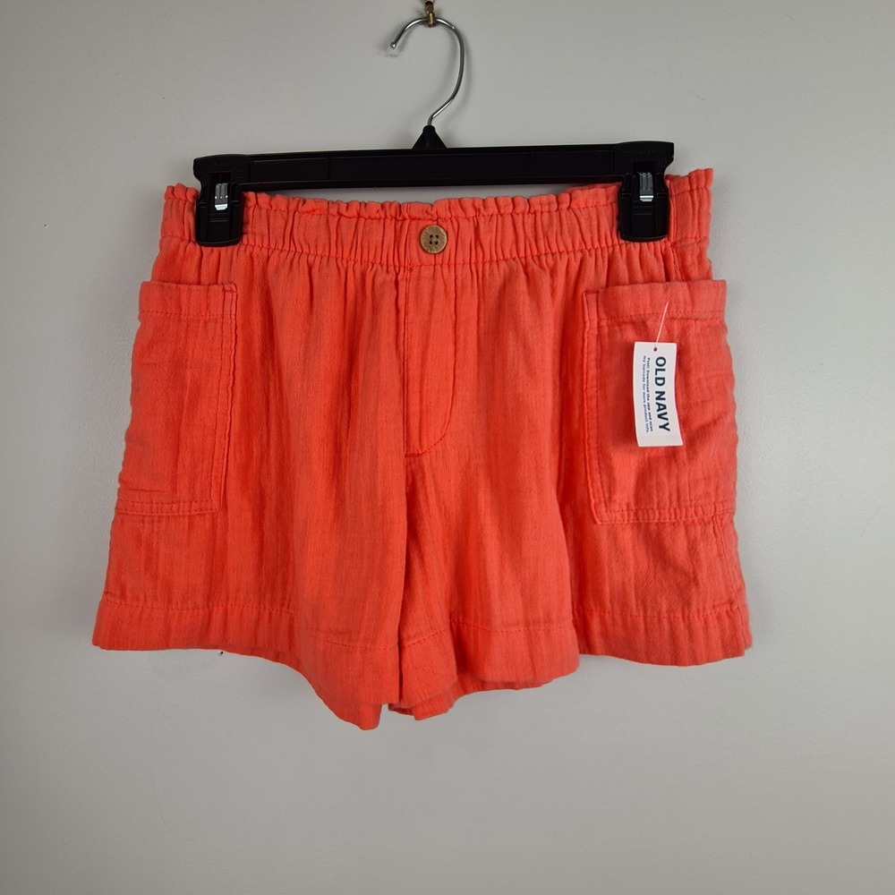 Old Navy Girls Everyday Shorts Coral
Cotton Gauze XL 14-16 Comfort Vacation